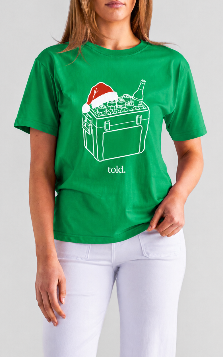 (PREORDER) Ricco Unisex Tshirt - Green Eski