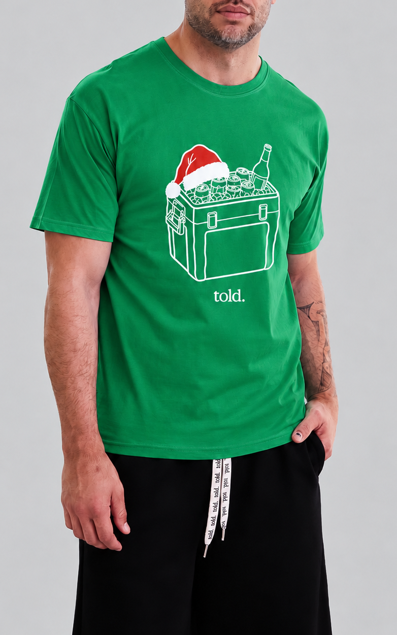 (PREORDER) Ricco Unisex Tshirt - Green Eski