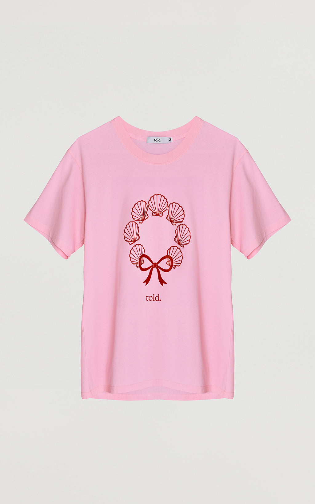 (PREORDER) Ricco Unisex Tshirt - Pink Shell