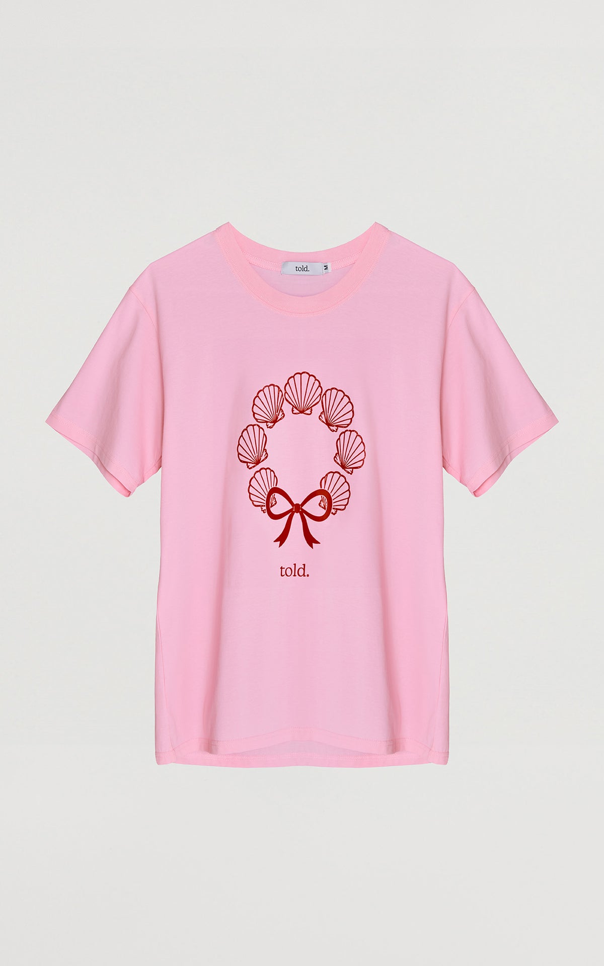 (PREORDER) Ricco Unisex Tshirt - Pink Shell
